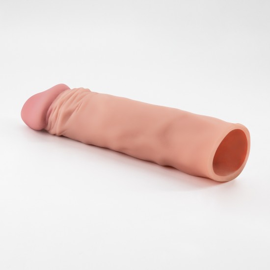 crushious the macho realistic penis sleeve with 2' extension  crushious 