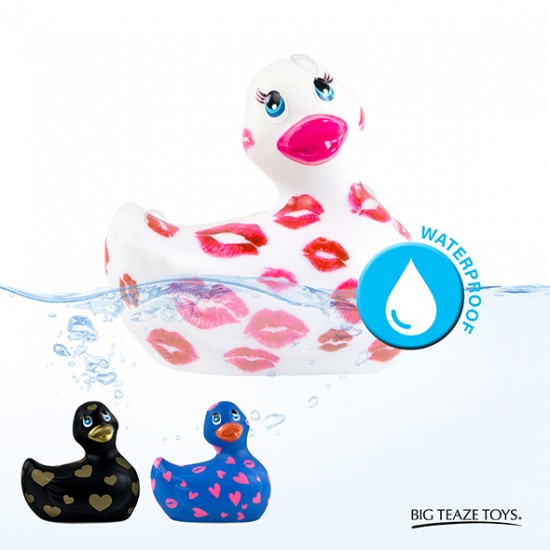 i rub my duckie 2.0 | romance (white & pink)  big teaze toys 